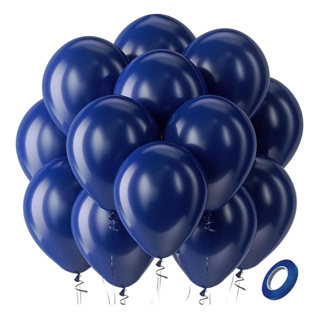 Latex Balloons, 100 Balloons Per Pack, 12-inch Round Helium Balloons, Brightly Colored, Suitable For Birthday And Party Decorations.(Sending Ribbons)
