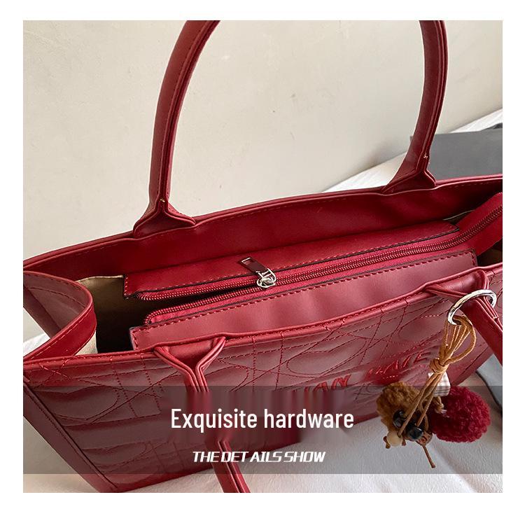 Damen 2025 Trendige Europäische & Amerikanische Schultertasche – Große Kapazität, Vielseitige Modehandtasche