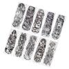 10 Sheets Waterproof Full Arm Tattoo Sticker Unisex Exquisite Temporary Tattoo Sticker