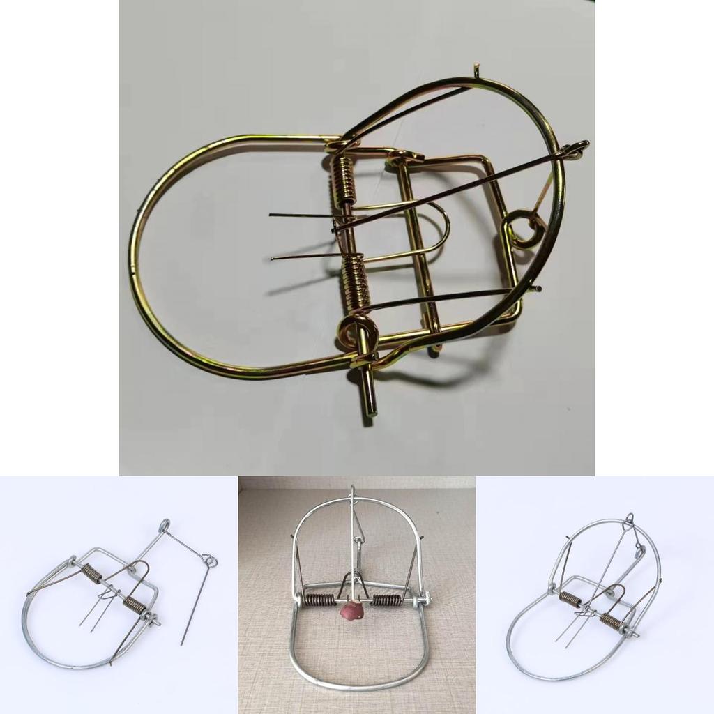 Capcană de șobolani de exterior rezistentă, capcană eficientă de fier pentru șoareci pentru uz casnic