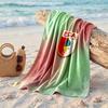FC Augsburg FC Stampa Microfibra Asciugamano da Spiaggia Asciugatura Rapida Assorbente Grande Asciugamano per Spiaggia Nuoto Viaggio