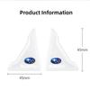 For Subaru STI Impreza Outback Legacy Forester WRX BRZ XV  4Pcs Car Door Corner Covers Anti Scratch Protection Stickers X6