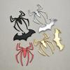 3D Metal Car Sticker Spider Bat Logo Chrome Badge Auto Emblem Decal Car Styling Decoration Auto Exterior Universal Accessories
