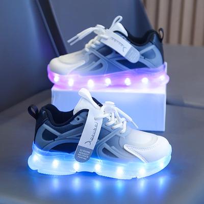 Wiederaufladbare Kinderschuhe, leuchtende Schuhe, leuchtende Schuhe, Laufschuhe