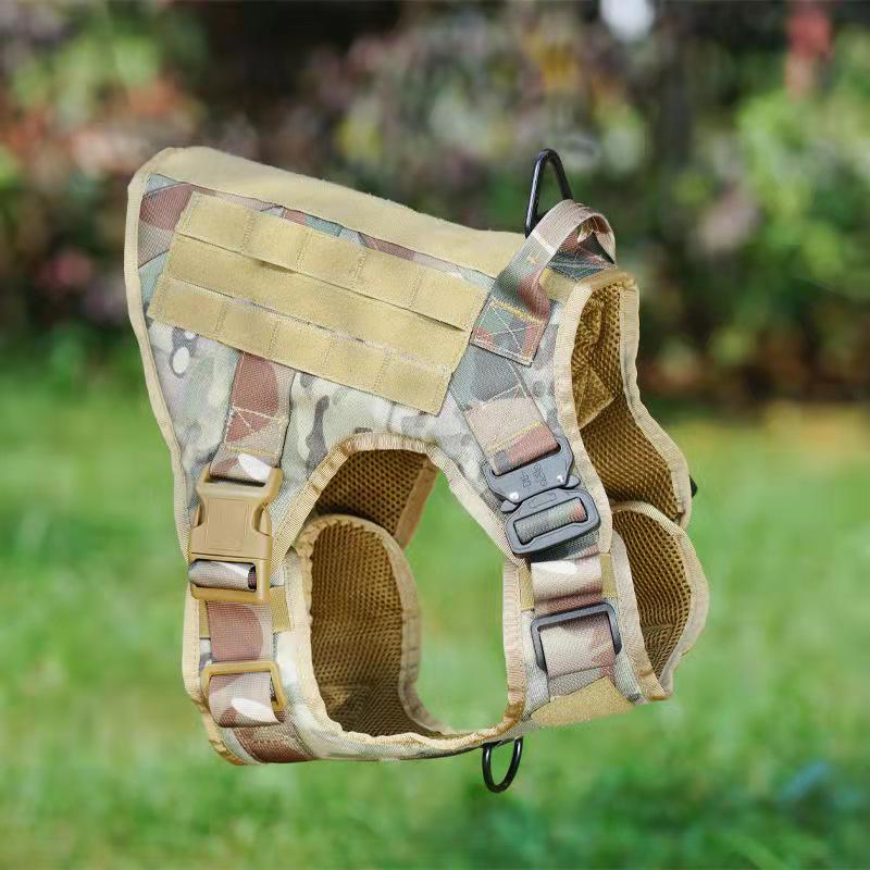 Outdoor Dog Vest for Medium-Large Dogs - Ideal for Golden Retrievers & German Shepherds with Backpack Feature