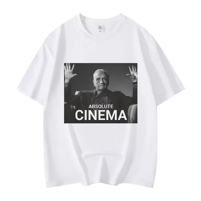 

Absolute Cinema Funny T-shirt Women s Clothing Harajuku O-Neck T-shirts Summer Casual Fashion T Shirts Streetwear 4XL