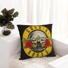 Guns N Roses Mermi Logosu Yastık Kılıfı Polyester Yastık Kılıfı Dekor Heavy Metal Yastık Kılıfı Araba Drop Shipping '