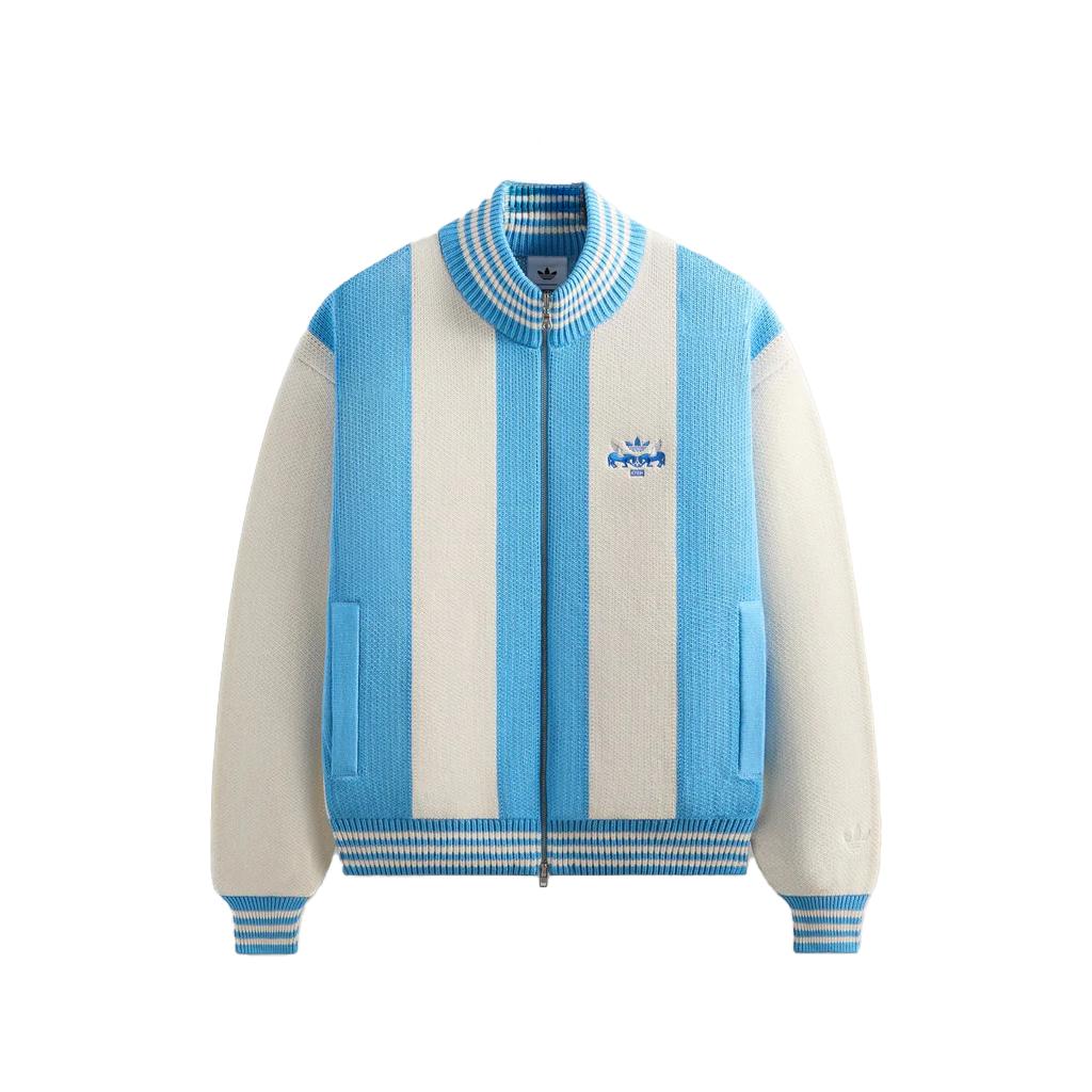 Kith For Adidas Football Wyona Jacket Gray Men Outerwear Grey AAKA5802