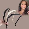 Fashion Acrylic Hairband Glasses Design Square Curly Thick Hair Headband Keep Your Hairstyle Secure and Unnoticeable