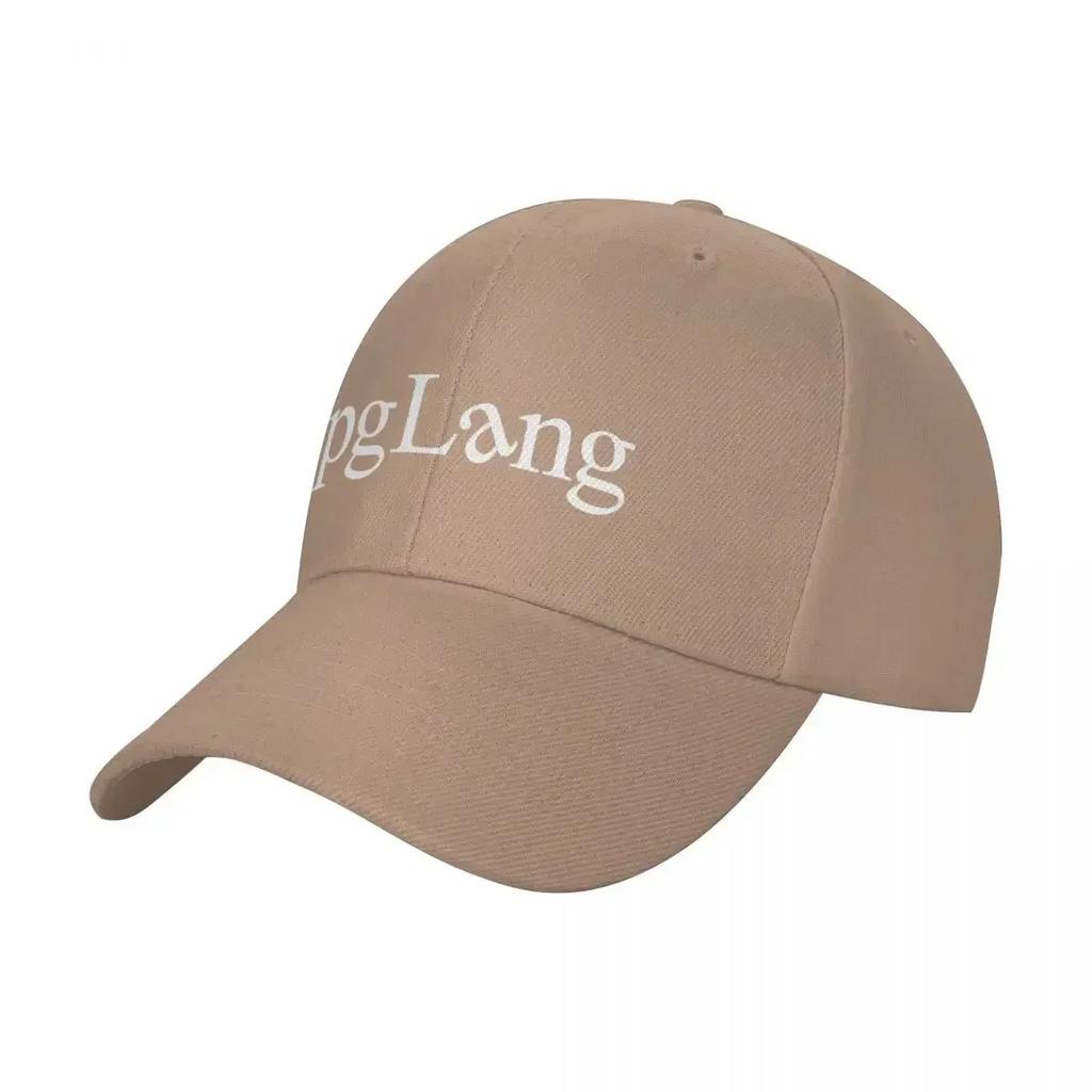Pg Lang Merch Pglang Logo Baseball Cap Snap Back Hat western Hat Luxury Hat Luxury Man Man Womens