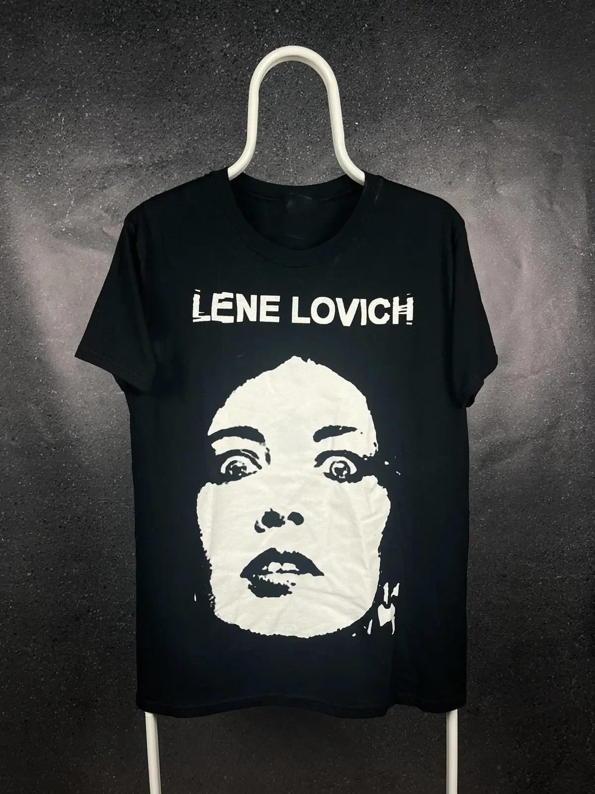 Trend Lene Lovich Black Cotton All size Unisex Shirt HL38 XXXXL
