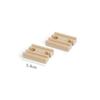 New Wooden Train Track Adapter Rail Building Block Connector Compatible All Brand Wood Railway Wooden Train Track Accessories