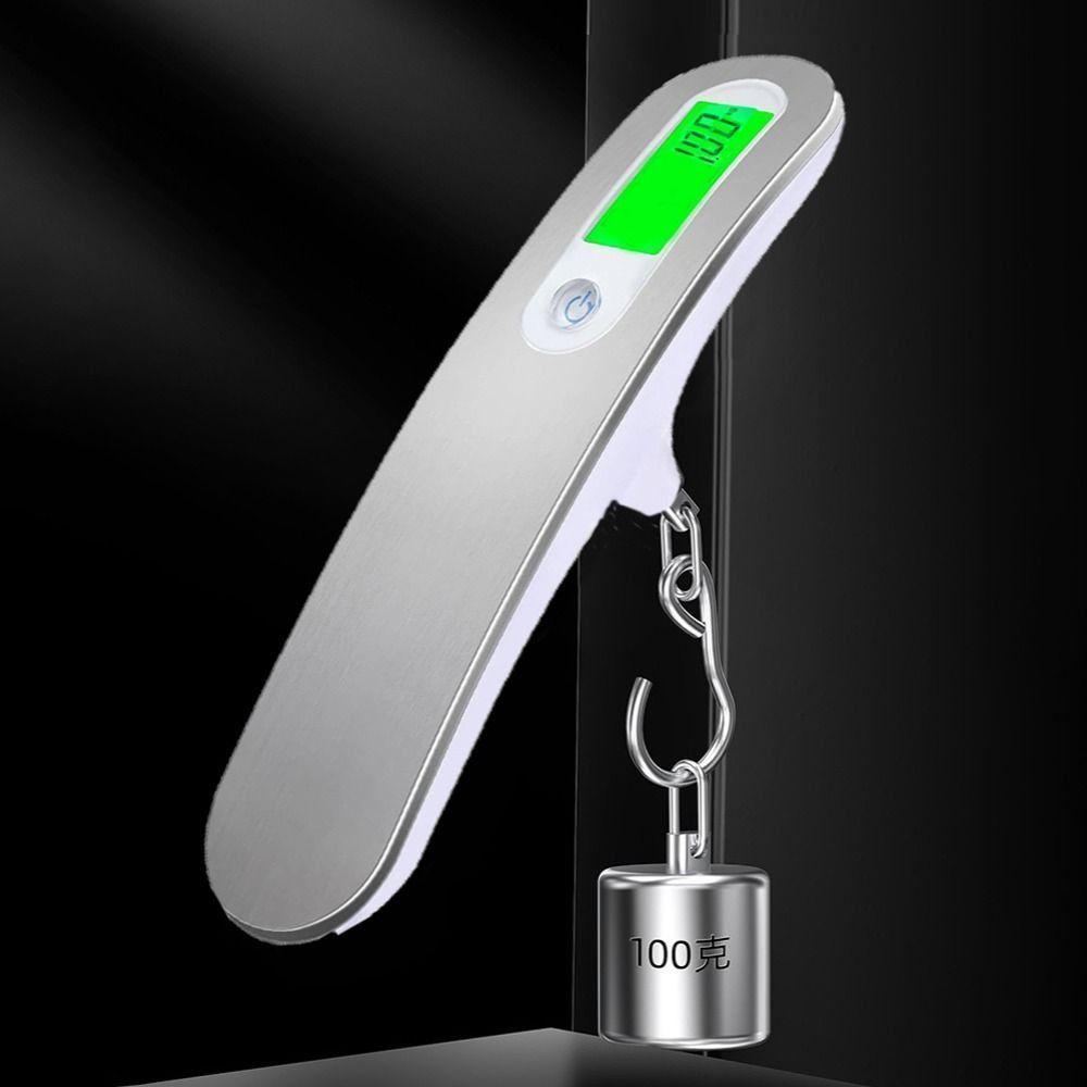 Handheld Electronic Scale LCD Display Weight Balance Tool Practical Baggage Weight Scale  for Home