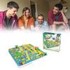 Snakes And 3d Ladders Kids Board Game Education Toy Parent Child Interaction