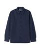 NOTIG Cotton Blend Comfort Slim Fit Seerskor Solid Shirt Navy_Okp2Shcl204N1