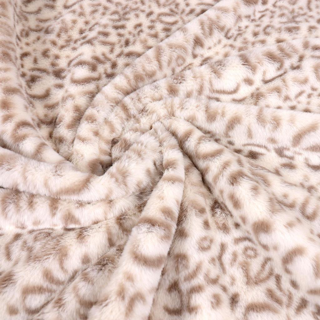 Grenzüberschreitende doppelseitige wasserdichte Haustierdecke aus Kaninchenfell - Warme Zwingerunterlage für Katzen und Hunde, Herbst/Winter