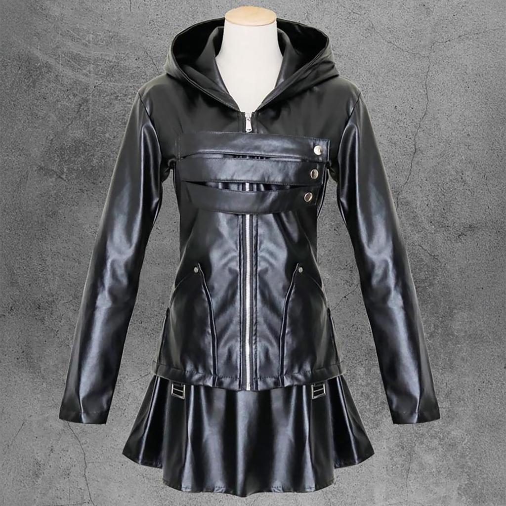 [milky Time] Tokyo Ghoul Kirishima Touka Cosplay Costume with Wig (M)