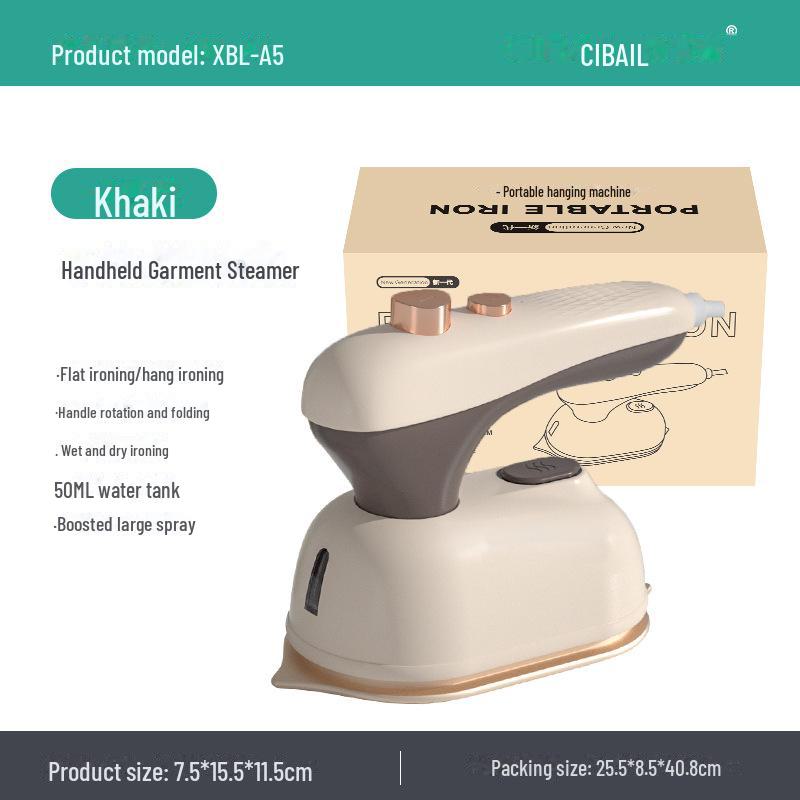 

Компактный ручной паровой утюг двойного назначения для использования дома и в общежитии