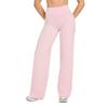 DFYNE Women's Seamless High-Waist Straight Leg Yoga Pants - Nude Feel, Butt-Lifting, Slimming, Loose Fit, Sports & Outdoor.