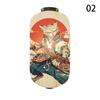 20x35cm Japanese Kimono Samurai Cat Art Pattern Lantern Restaurant Izakaya Cuisine Decor Advertising Sign Ukiyo-e Cloth Lanterns