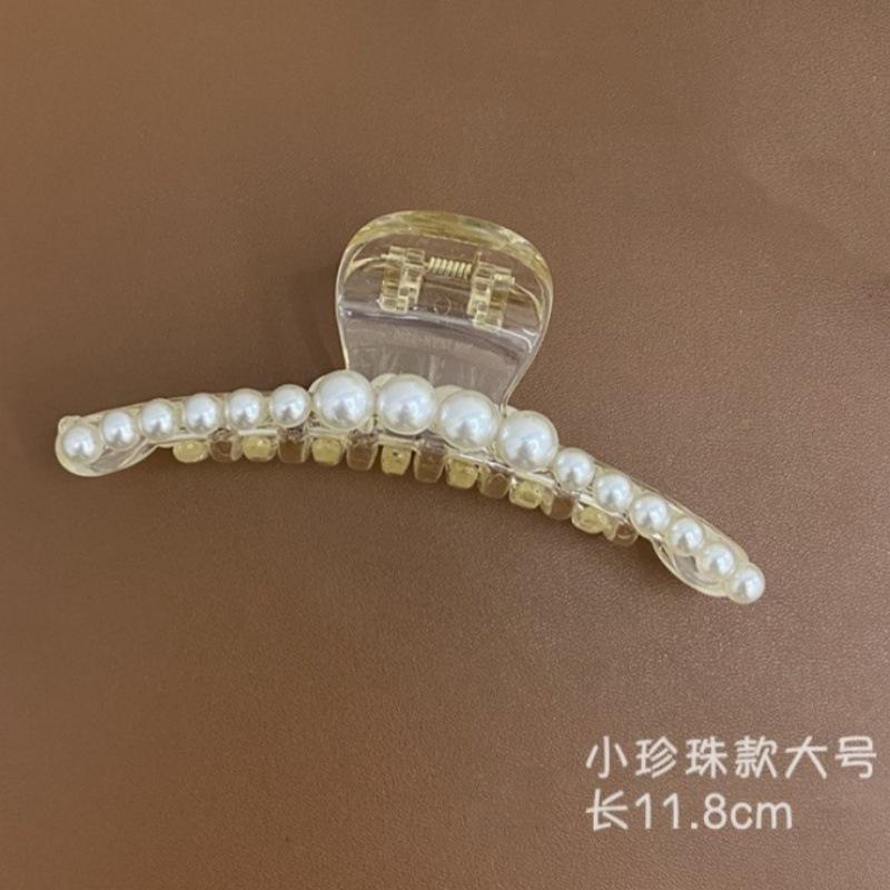 Ladies Girl Pearl Hairpin Job Shopping Travel Firm Non-Slip Hair Accessories Birthday Wedding Gift Thick Curly Hair