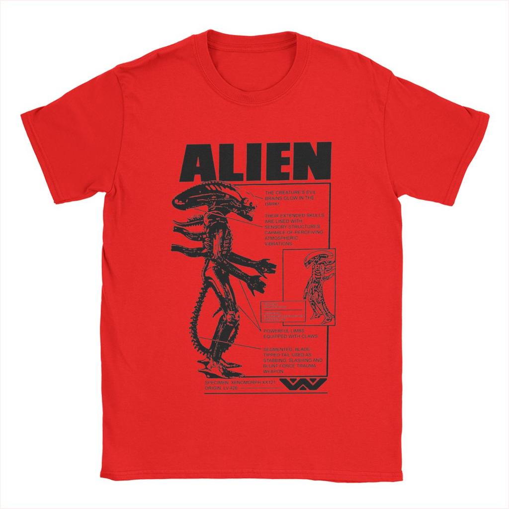Alien Specimen Movie T Shirt Men's Cotton Funny T-Shirt Crewneck Tee Shirt Short Sleeve Tops Birthday Present