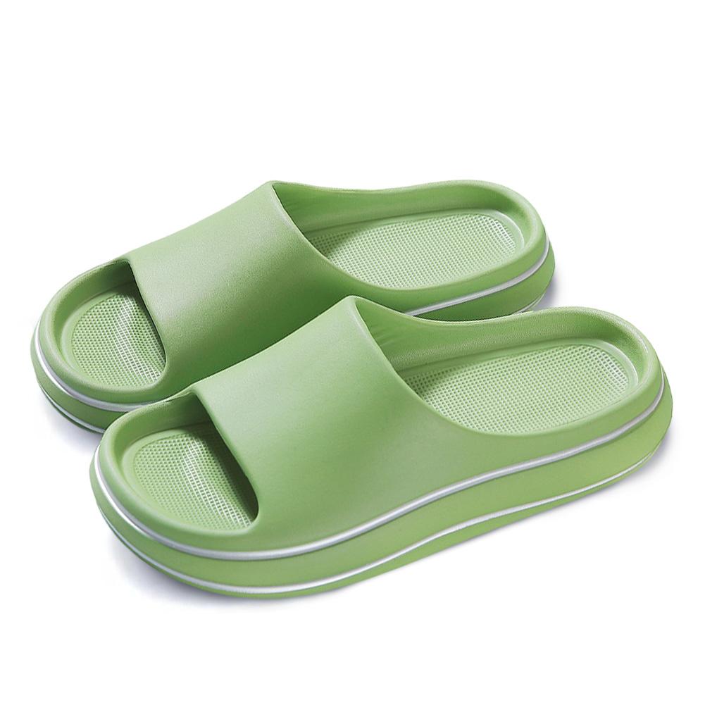 Women Men Pillow Slippers EVA Thick Sole Cloud Slides Non-slip Cloud Slippers Shower Slippers for Indoor and Outdoor