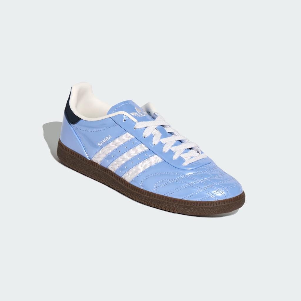 adidas SAMBA JP EXCLUSIVE for BILLY'S KJ7302 Unisex Originals Sneakers Glow Blue / Core White / Aurora Ink