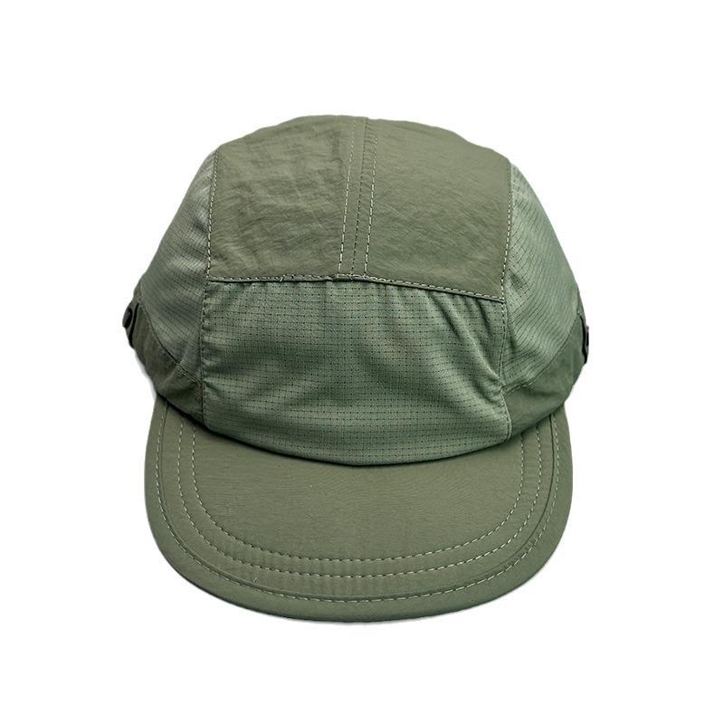 Quick-Drying Splicing Retro Baseball Cap Men'S And Women'S Tooling Outdoor Mountaineering Shading Breathable Cap