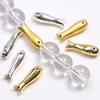 10Pcs Stainless Steel Fish Beads Charms Spacer Loose Beads For Jewelry Making Crafts Handmade DIY Bracelet Accessories Bulk