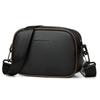 Borsa a tracolla casual da donna, piccola borsa a spalla in morbida pelle PU, mini borsa messenger alla moda per l'uso quotidiano, disponibile in più colori