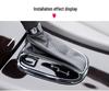 Compatible Mercedes-Benz C-Class W203 Gear Shift Lever Decor Ring - Silver Electroplated.