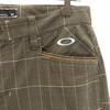 OAKLEY Check Pattern Long pants W33 Brown Men's Used