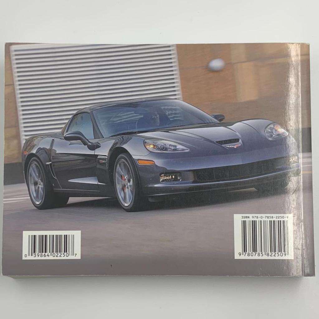 [USED] Chevrolet Corvette English Book CORVETTE