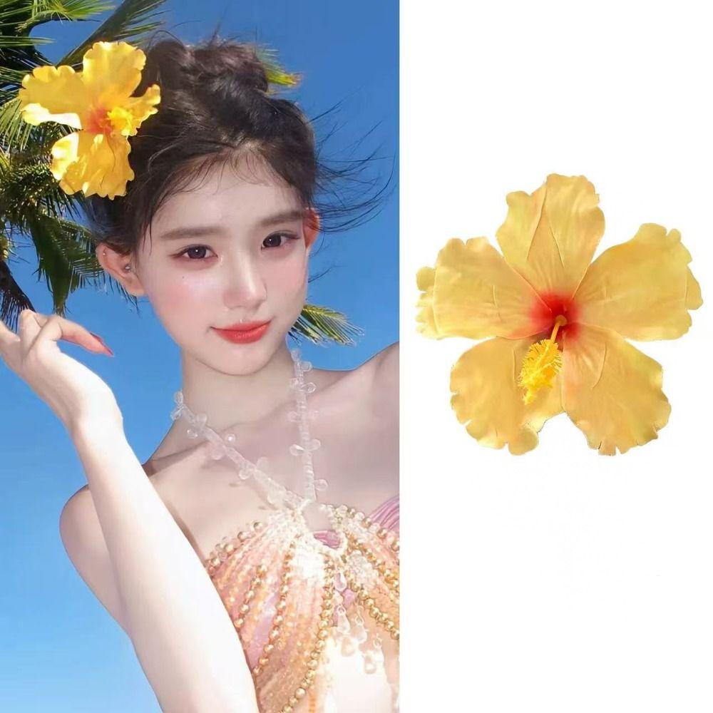 Fiori Artificiali in Tessuto Fermaglio per Capelli Fermaglio per Frangia Fermaglio Laterale Fermaglio per Capelli Stile Bohemien Copricapo Stile Vacanza Stile Coreano