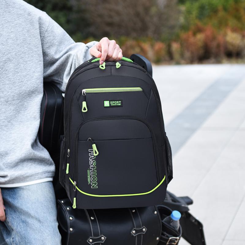 Großer Laptop-Rucksack für Herren Damen – Geschäftsreise-Rucksack mit mehreren Fächern und verstellbaren Trägern