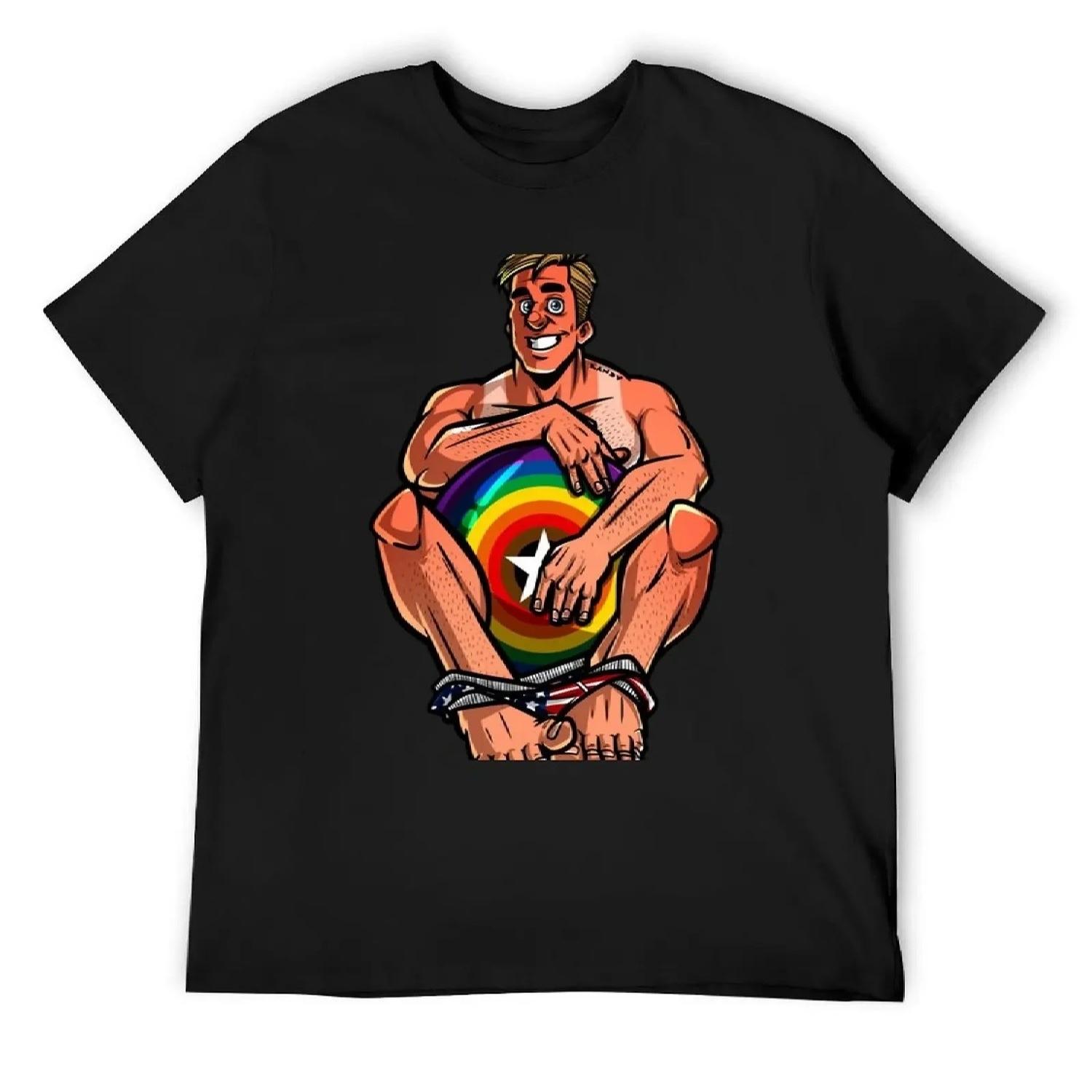 Captain Pride T-Shirt anime shirt affliction shirts sweat anime t shirts tshirts for men S