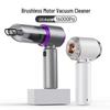 Cordless Handheld Car Vacuum Cleaner with Brushless Motor and Powerful Suction