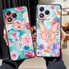 Funda Phone Cover Case for Honor X7 Magic5Lite X9a 70 8X 200 400 Lite X5b 90 X6 X8 Cartoon Butterfly Flower
