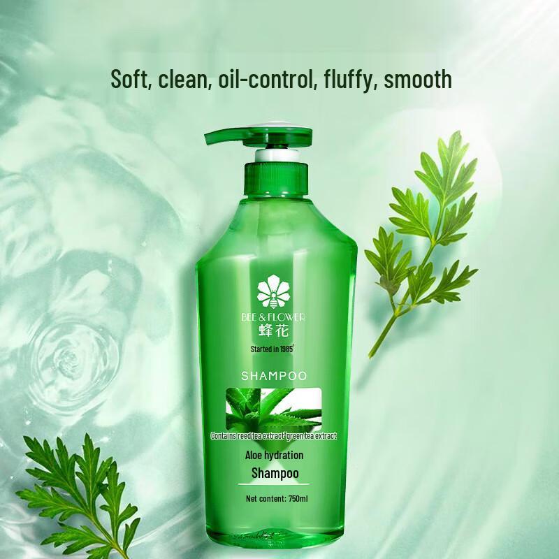 Bee & Flower Aloe Vera Feuchtigkeitsspendendes Öl-Kontroll-Shampoo