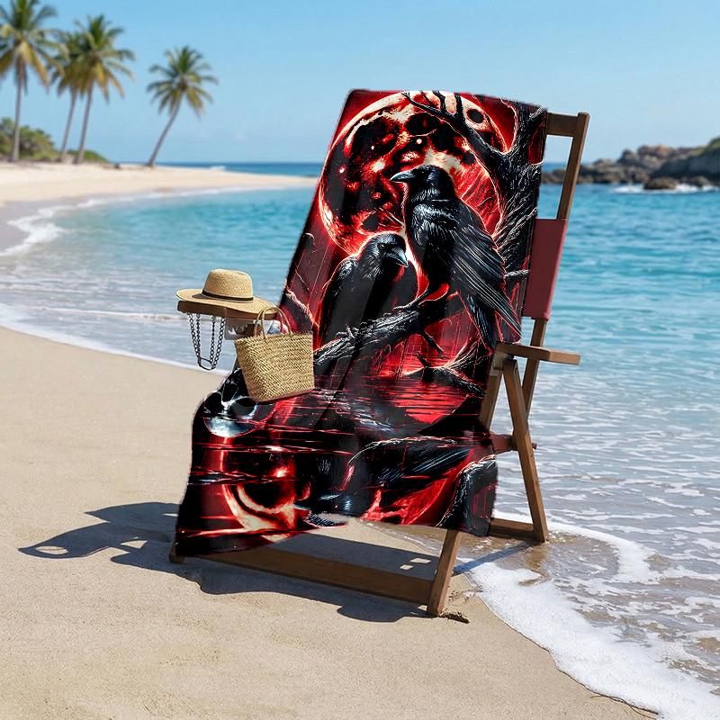Vintage Artwork Fashion Beach Towel: Ideal for Summer Adventures Soft, absorbent and quick drying suitable for swimming and bathing