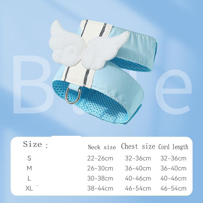 Halsbänder Geschirre Leinen 1PC Hundeweste Leine Katze Outdoor Brustgurt Anti-Abtrünnigen Walking Home