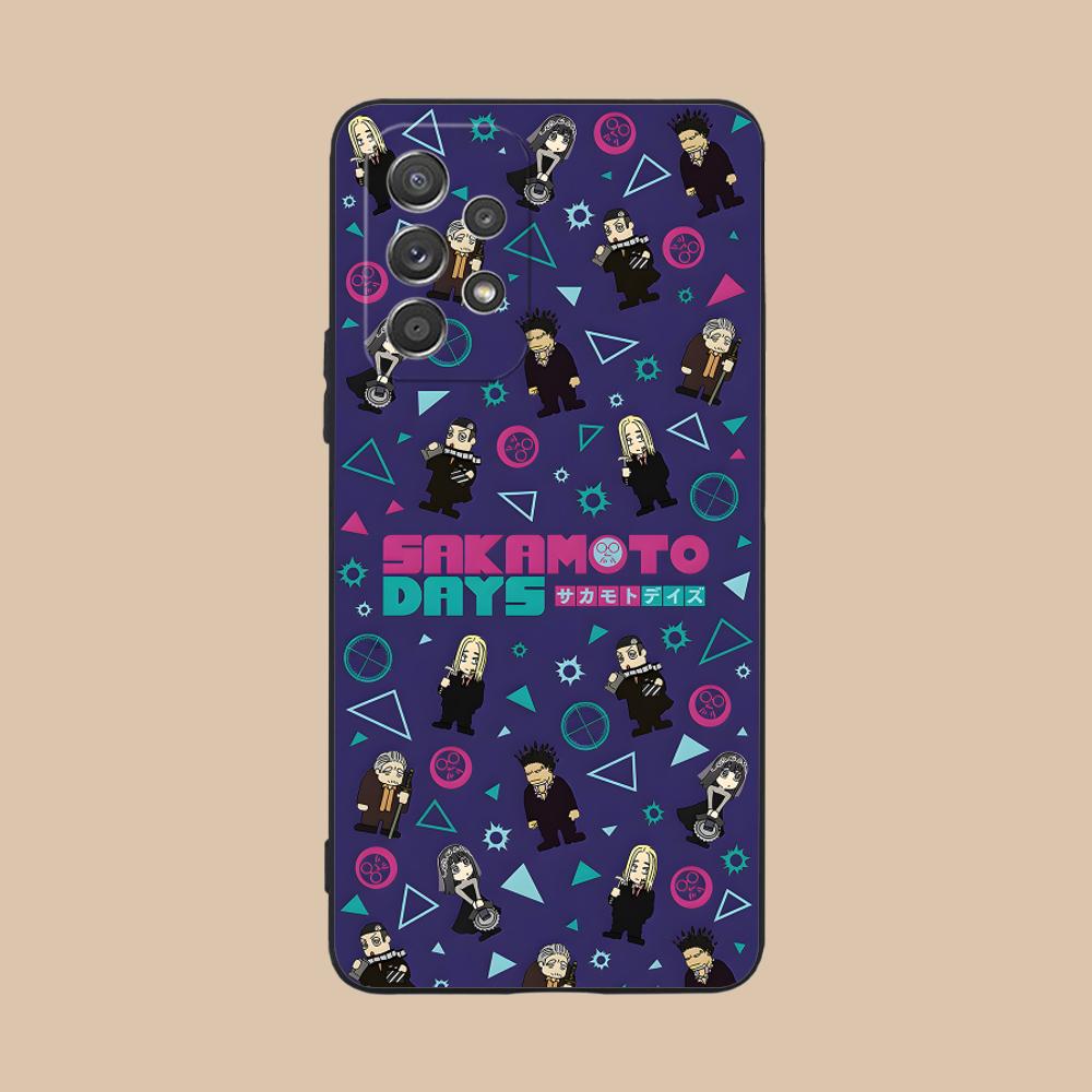 

Чехол для мобильного телефона Sakamoto Days для Samsung Galaxy M55 54 42 35 34 33 32 23 22 15 14 13 12 F55 5G Цветная крышка Красивый Galaxy F04