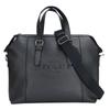 Used Tote Bag Hudson F30620 Leather Black Briefcase