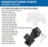 For Polaris Ignition Switch 2 Position 4 Pin Key Starter For Sportsman Scrambler Magnum ATV 2000 2001 4110264 4012163