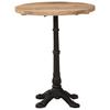 Bistro Table Ø60x76 cm Rough Mango Wood