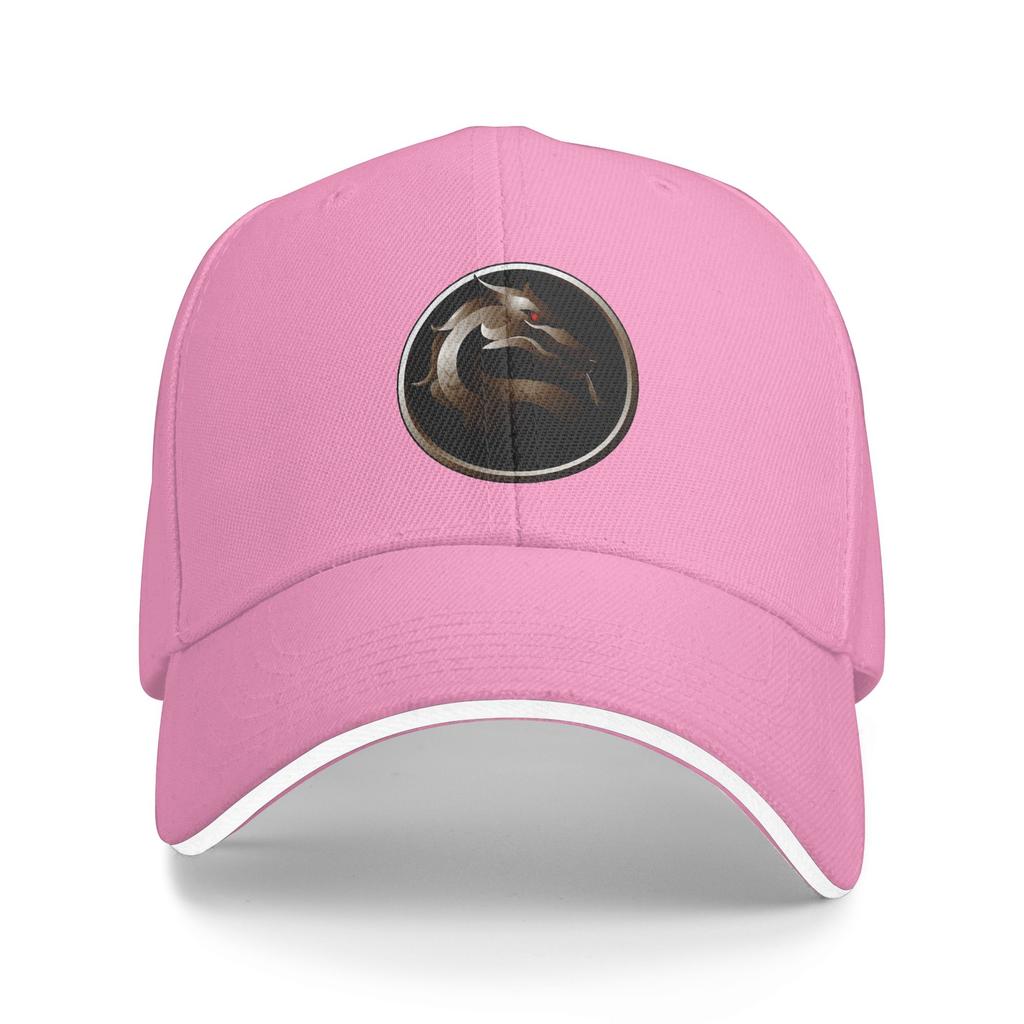 Spring Mortal Kombat Big Seal Logo Baseball Cap Hiking Fishing Fashion Sun Hip Hop Hats UnisexTeens Adjustable Caps