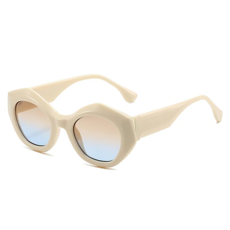Fashion Small Frame Cat Eye Sunglasses Women's INS Style Versatile Street Style Shades Outdoor Travel UV Protective Eyewear