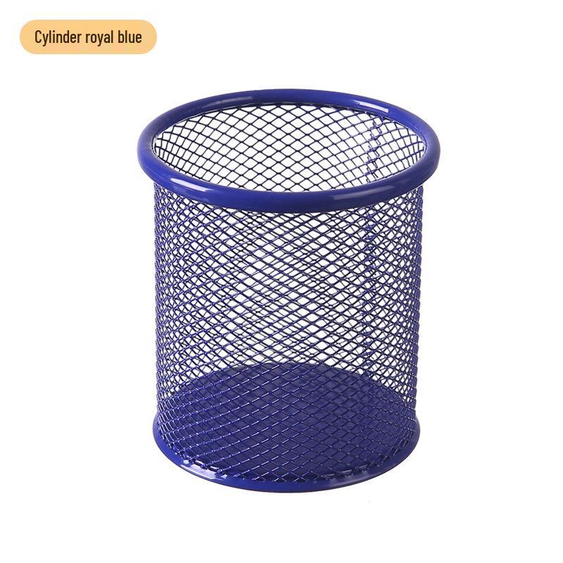 Multifunctional Metal Pen Holder – Stylish Iron Art Stationery Storage with High-End Appeal for Desk Organization