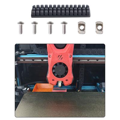 Escova de silicone para bico de impressora 3D Voron 2.4 Ferramenta de limpeza de bicos Escova de silicone para limpeza de bicos Impressora 3D